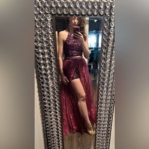 Sherri Hill fun fashion two piece.